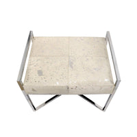 Avril Safari Cowhide Bench