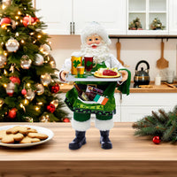 10.5“ Fabriché™ Musical Irish Chef Santa
