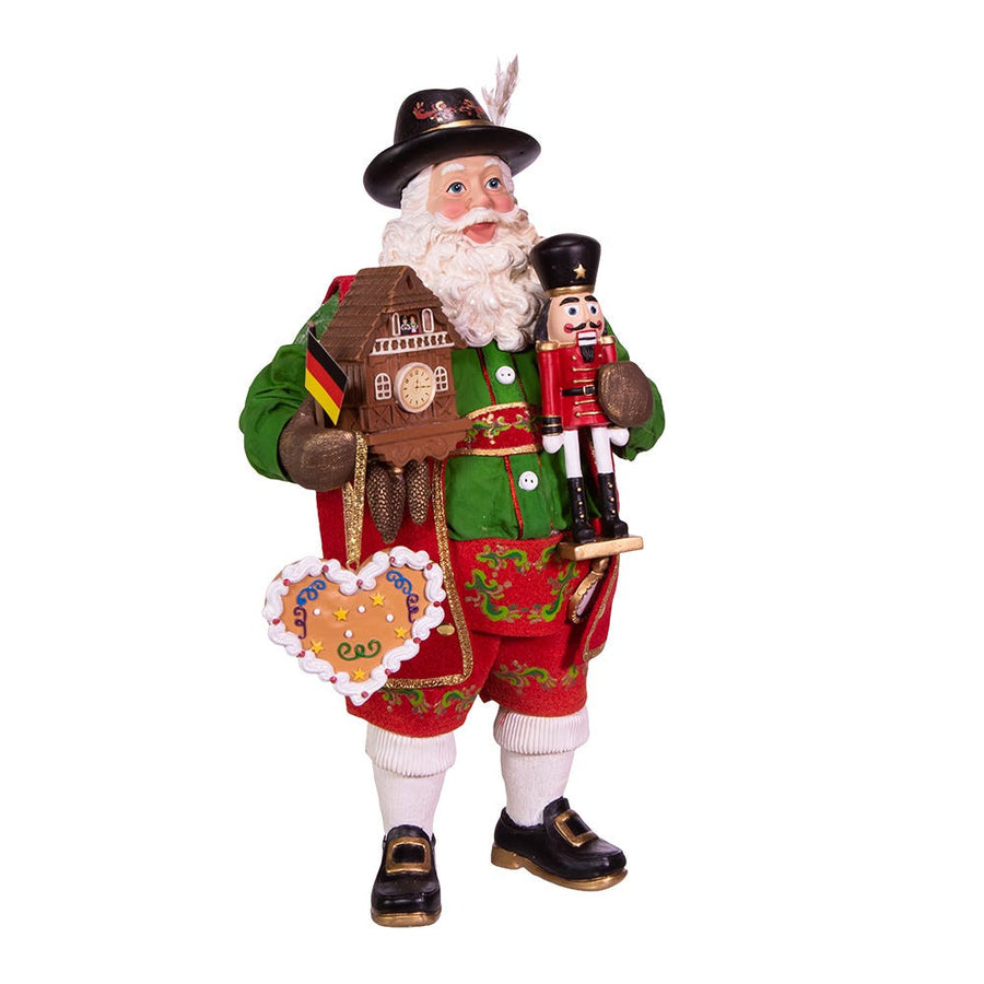 11“ Fabriché™ Musical German Santa