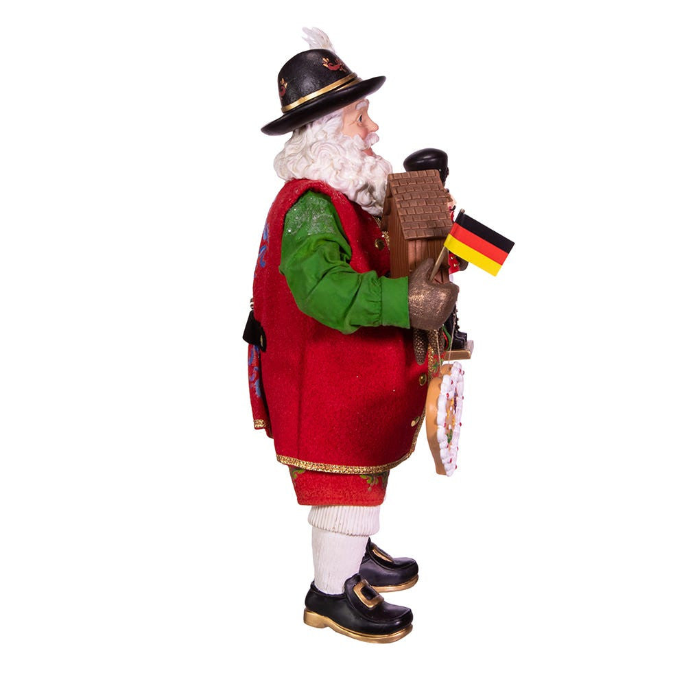 11“ Fabriché™ Musical German Santa