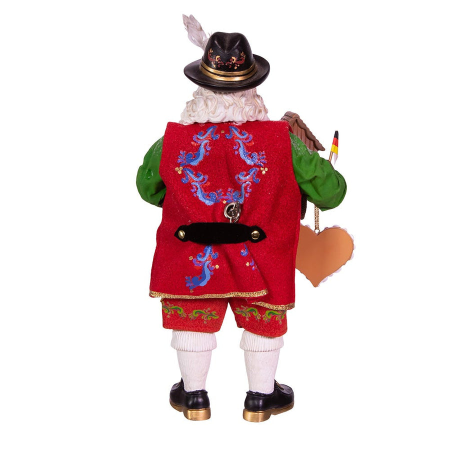 11“ Fabriché™ Musical German Santa