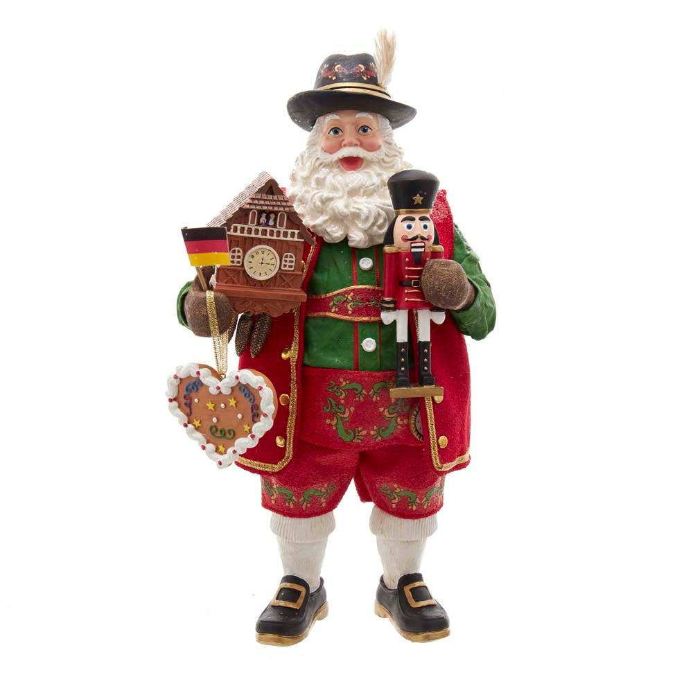 11“ Fabriché™ Musical German Santa