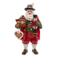 11“ Fabriché™ Musical German Santa