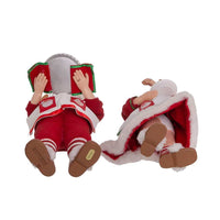 10.5“ Fabriché™ Mr. and Mrs. Claus Dessert Set