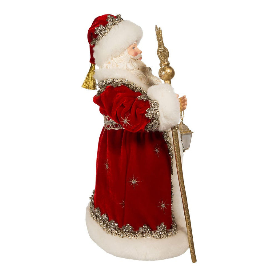 10.5“ Fabriché™ Regal Red Santa