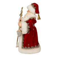 10.5“ Fabriché™ Regal Red Santa