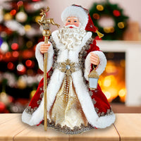 10.5“ Fabriché™ Regal Red Santa