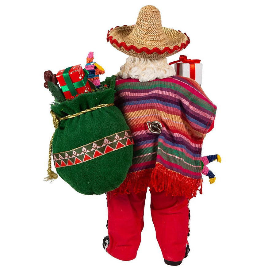 11“ Fabriché™ Musical Mexican Santa