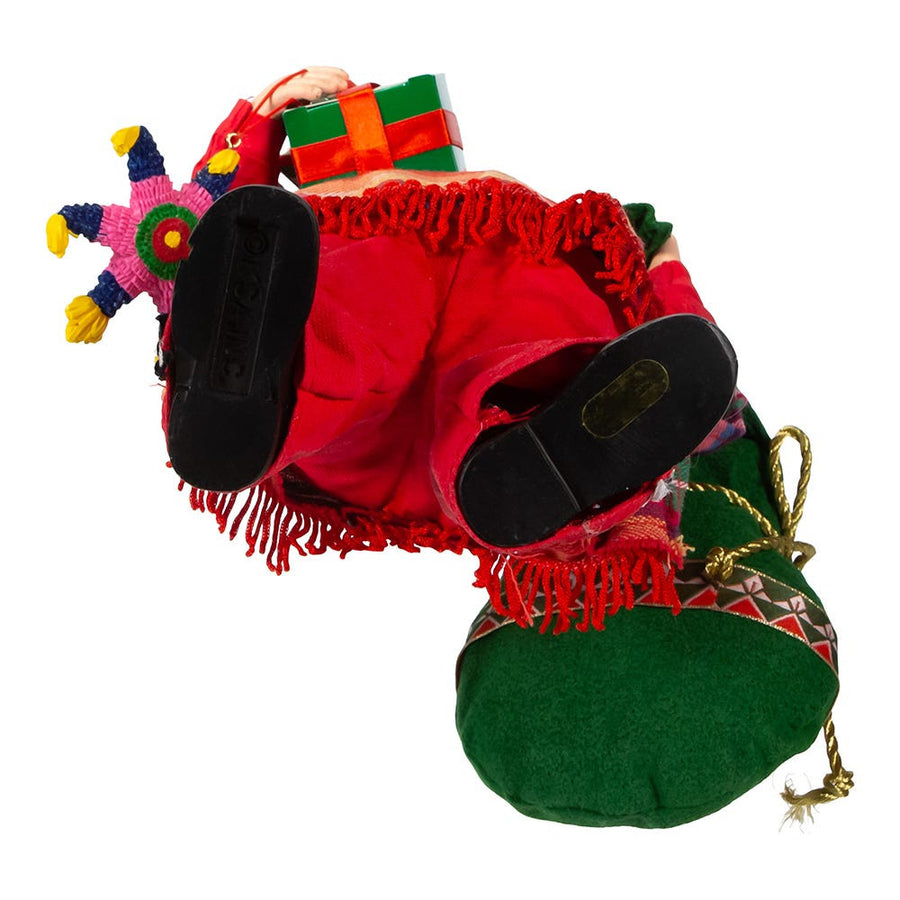 11“ Fabriché™ Musical Mexican Santa