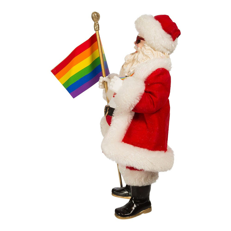 10“ Fabriché™ Pride Santa