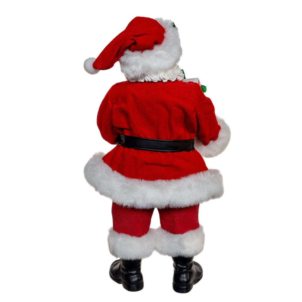 10.5“ Fabriché™ Santa With Box Of Donuts