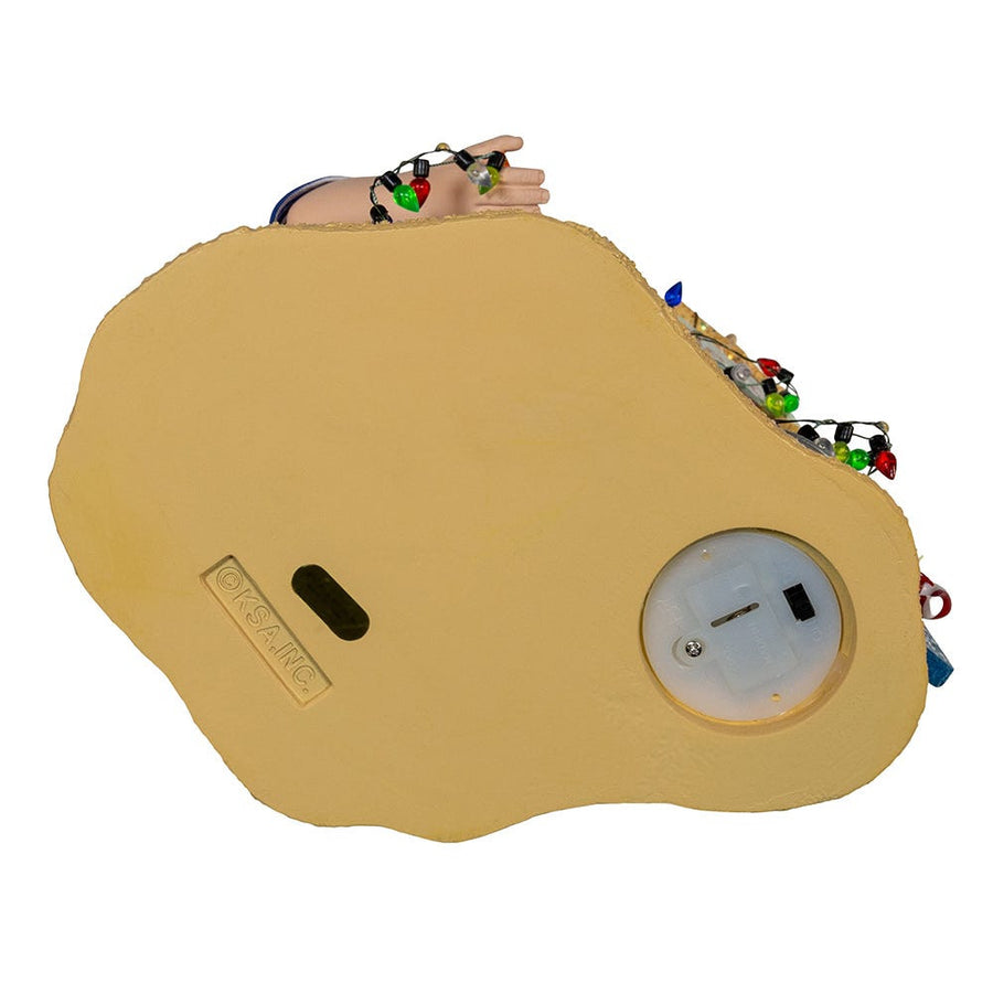 10.5“ Fabriché™ Battery Operated Beach Santa With Lighted Sign