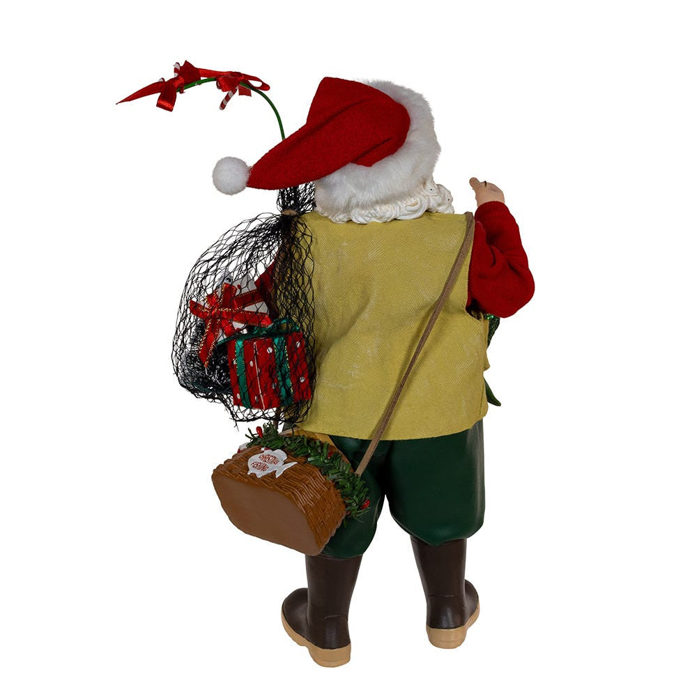 10.5“ Fabriché™ Fisherman Santa