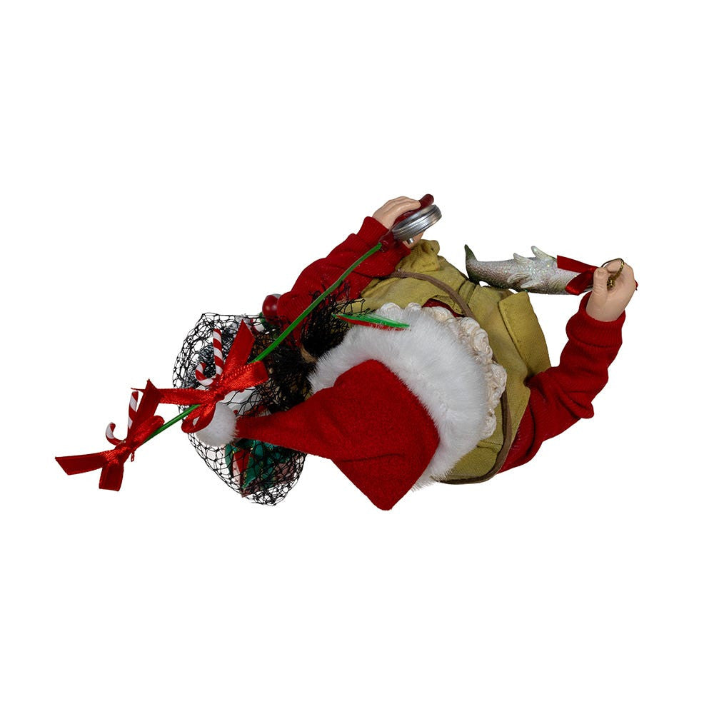 10.5“ Fabriché™ Fisherman Santa