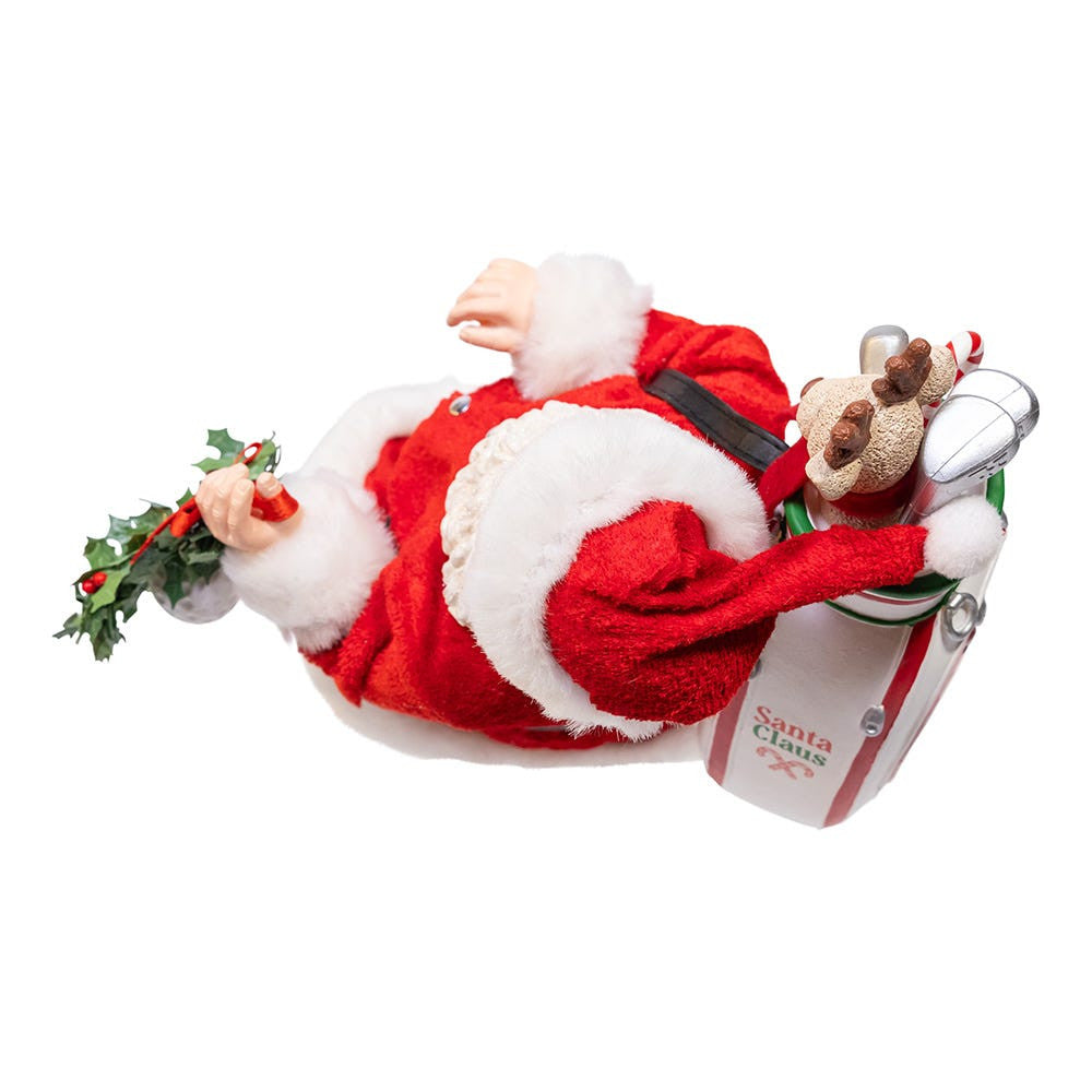 10.5“ Fabriché™ Golf Santa