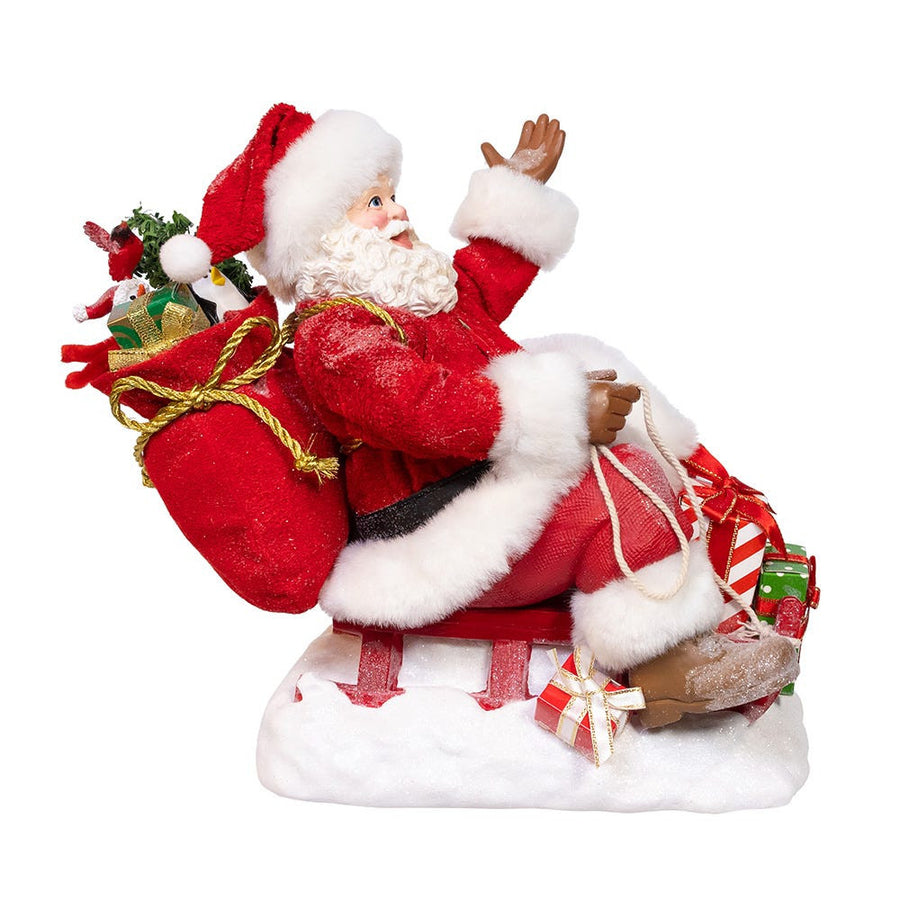 8.5“ Fabriché™ Santa On Sled