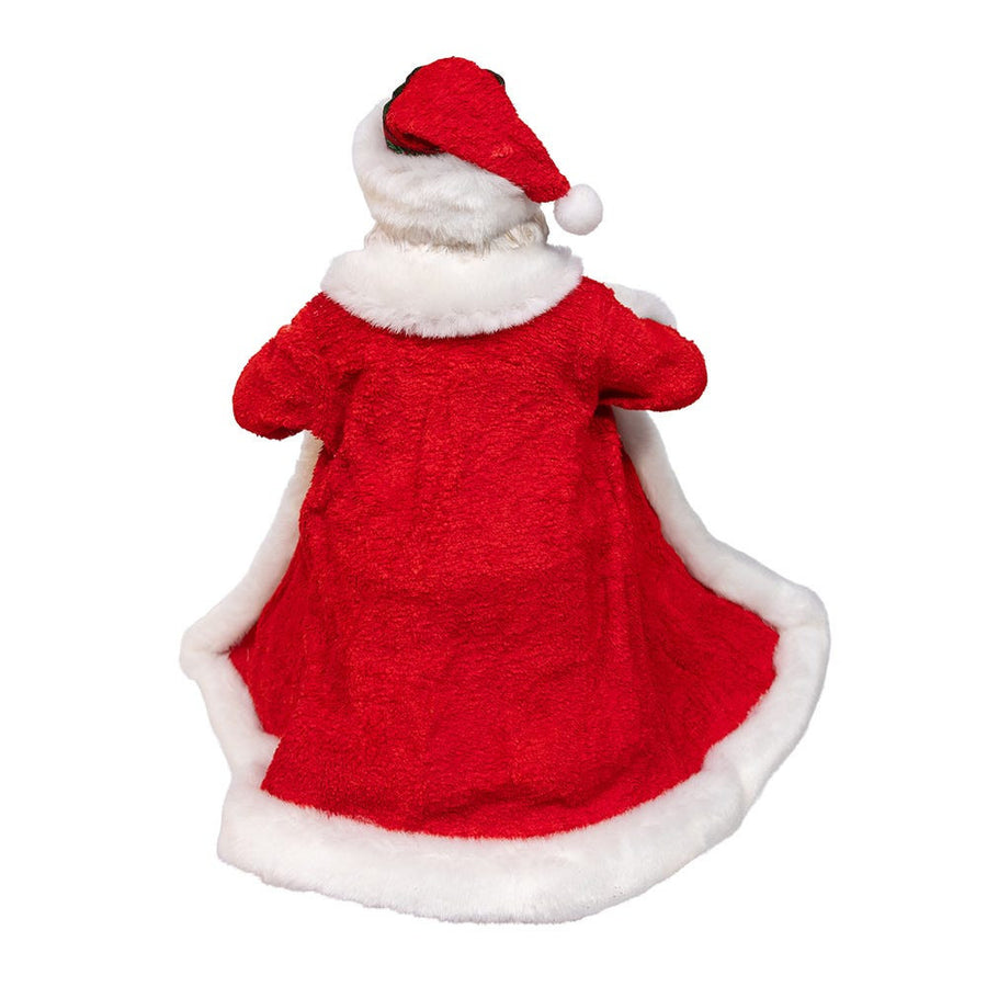 10.5" Fabriché™ Santa With Gifts In Pocket