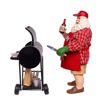 10.75“ Fabriché™ Santa With Barbecue Grill