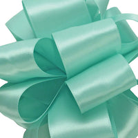 RIBBON 5/8'' X 50YARDS DOUBLE FACE SATIN AQUA