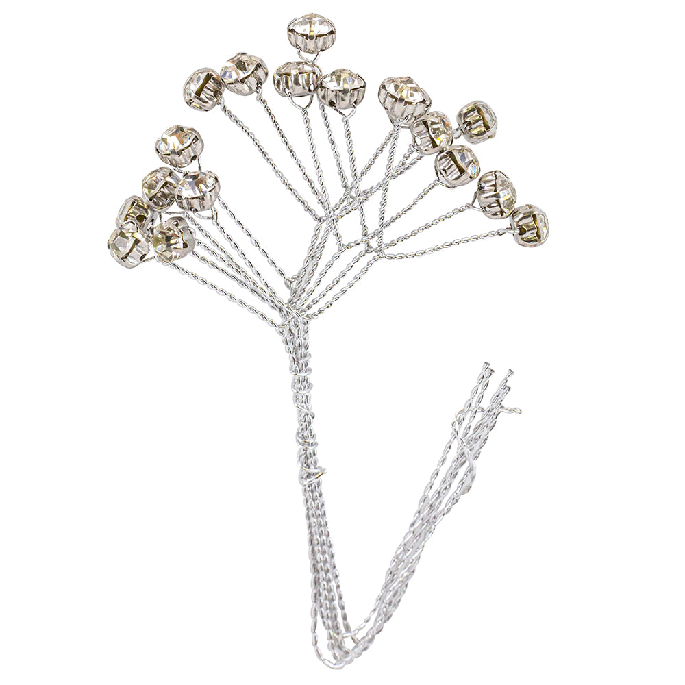 Dazzle Karas Kisses Regal Rhinestones 4-1 2In X 2In Rd