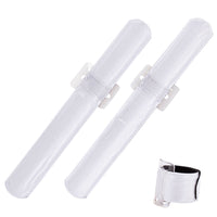 Silver Sparkle Slaplets 3 Pieces 80% Metallic