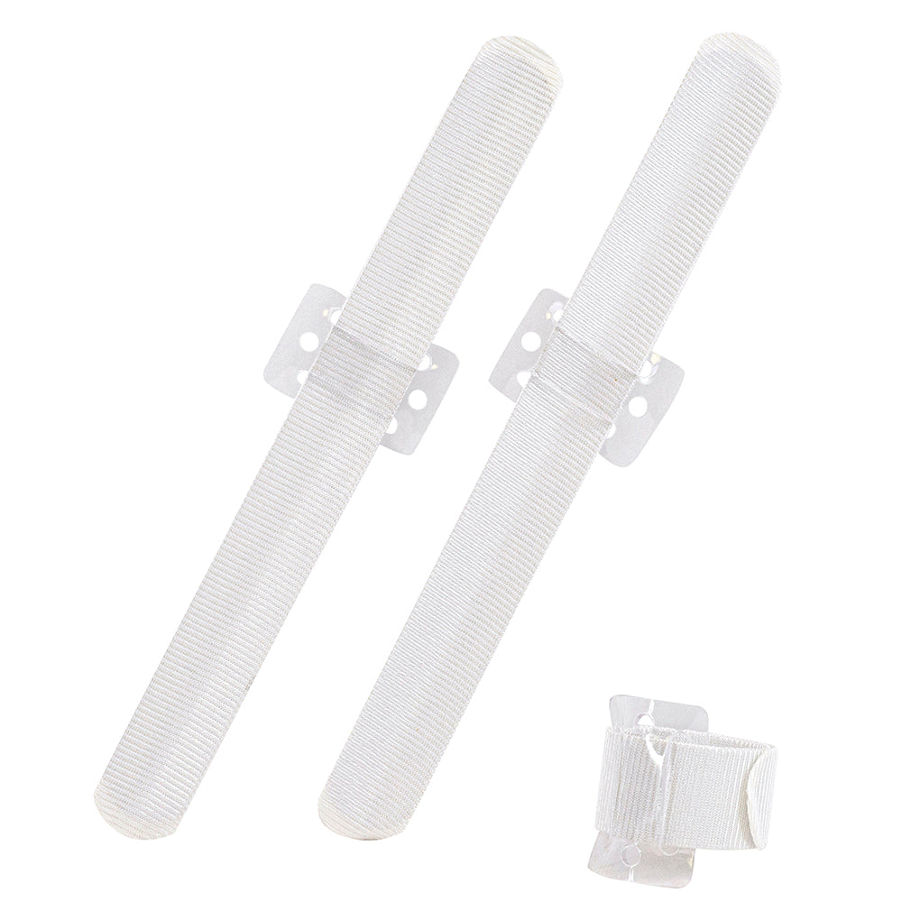 White Sparkle Slaplets 3 Pieces 80% Metallic