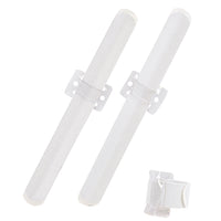 White Sparkle Slaplets 3 Pieces 80% Metallic