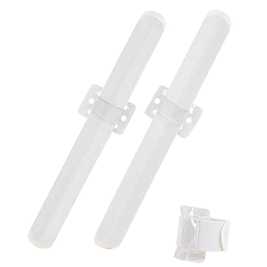 White Sparkle Slaplets 3 Pieces 80% Metallic