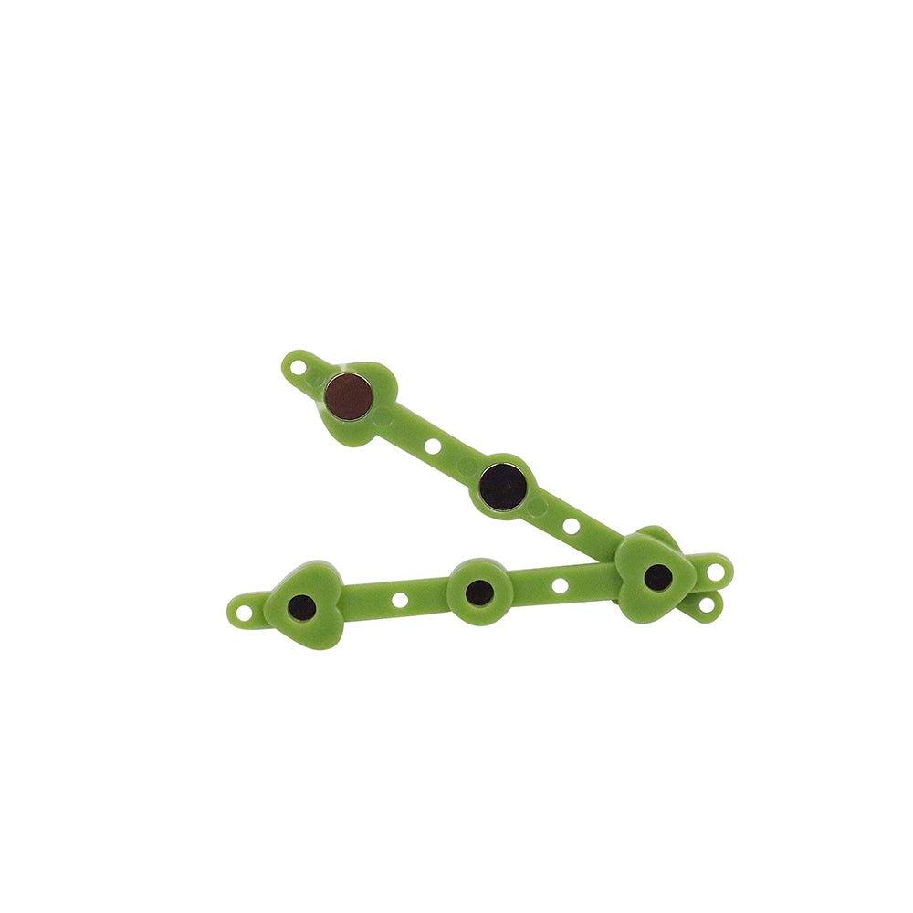 Green Magnetzz Rd 100% Metallic 3 Pieces