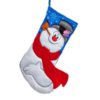 Frosty The Snowman™ With Red Scarf Stocking