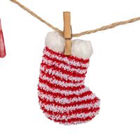 Cloth Santa Suit Novelty Garland