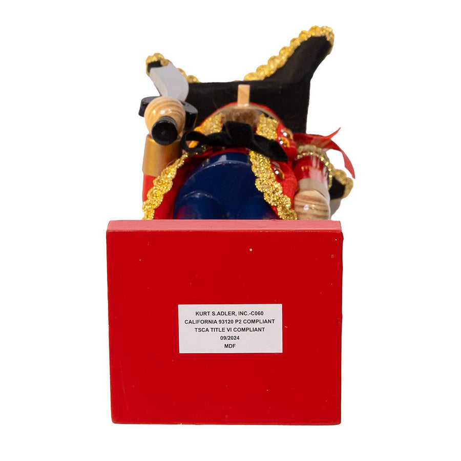 15" Pirate Nutcracker