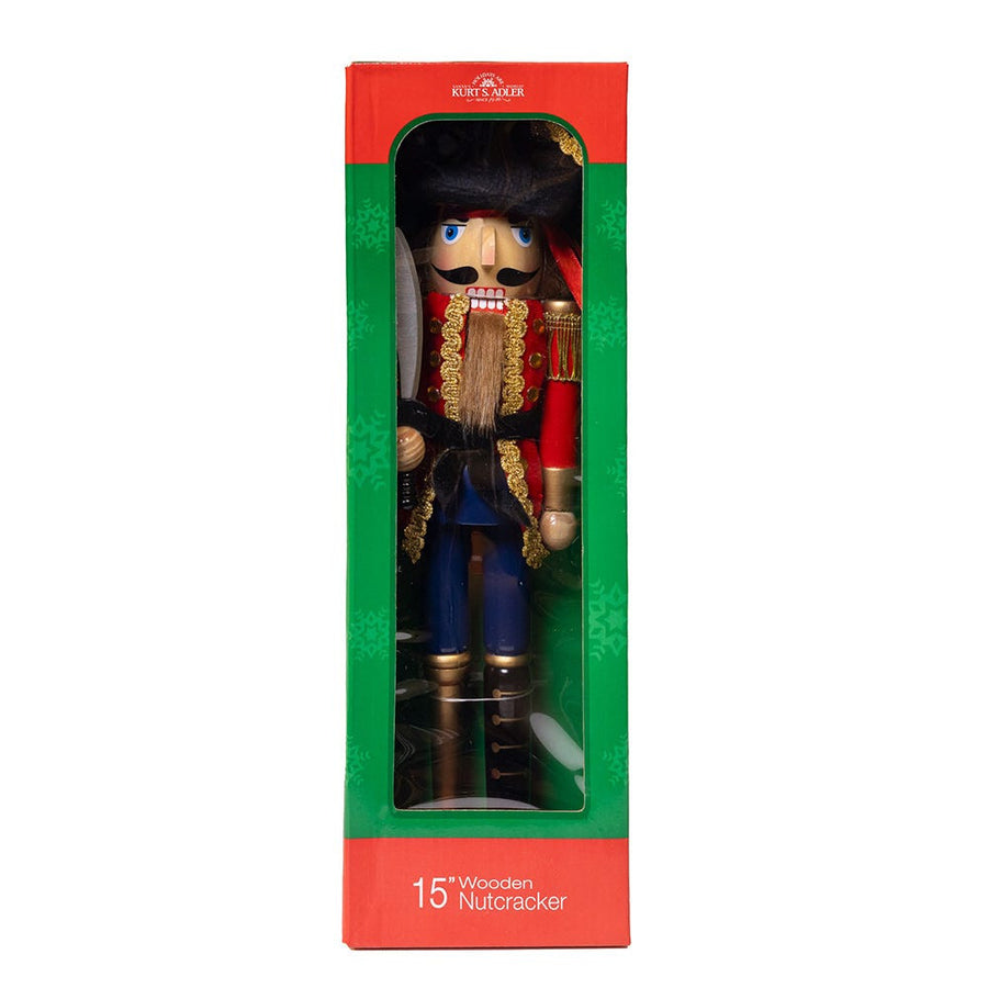 15" Pirate Nutcracker