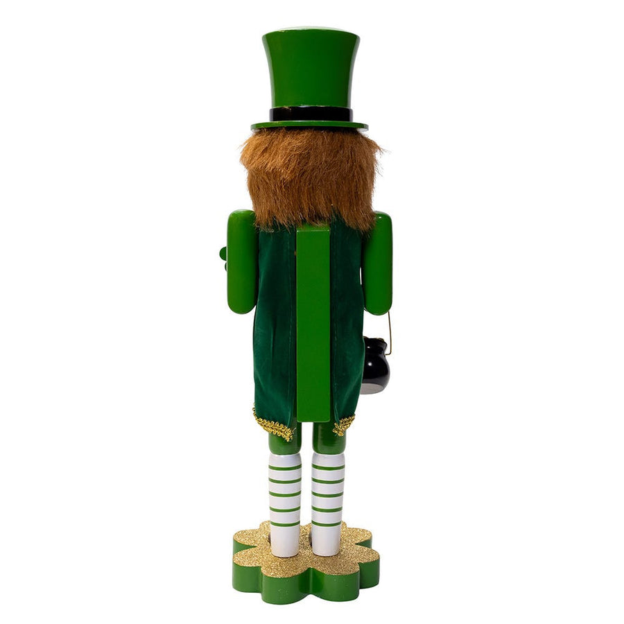 14“ Leprechaun Soldier Nutcracker