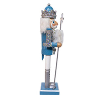 15“ Blue & Platinum Nutcracker