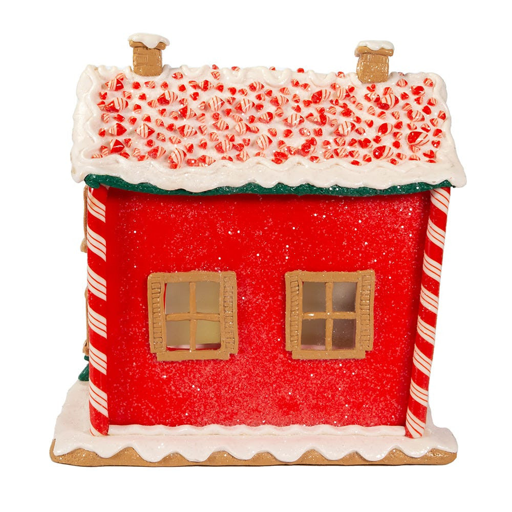 9.5" Battery-Operated Lighted Musical Gingerbread House