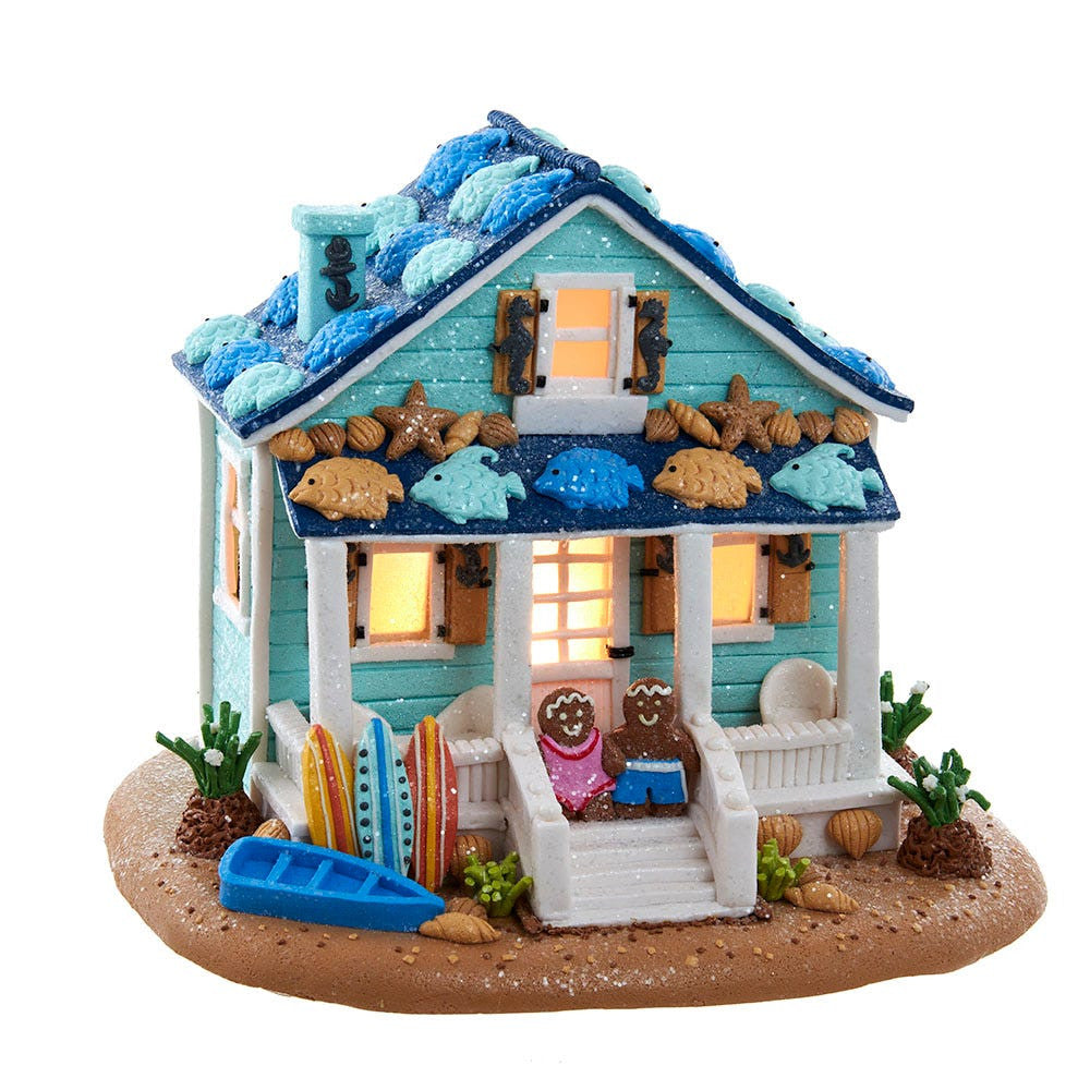 Pre-Lit Beach House