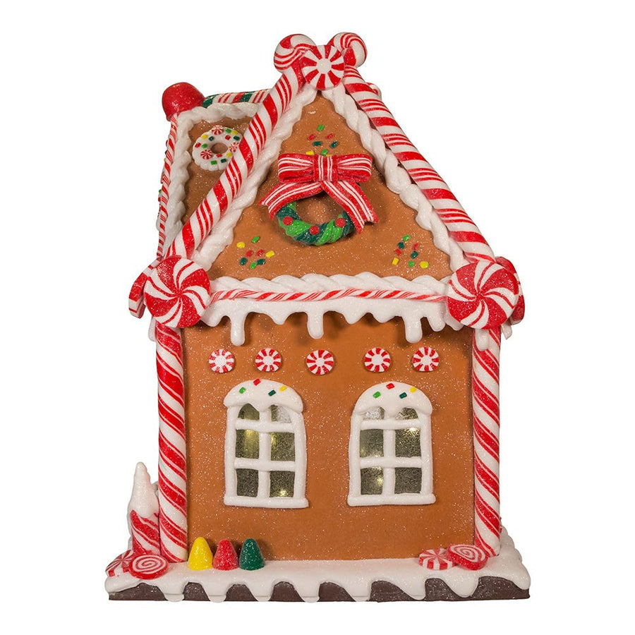 13" Battery Operated LED Gingerbread House