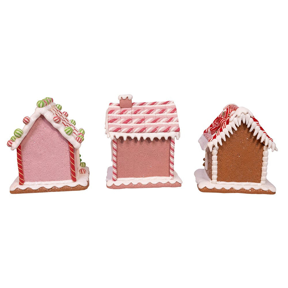 7" Battery Operated LED Lighted Gingerbread House