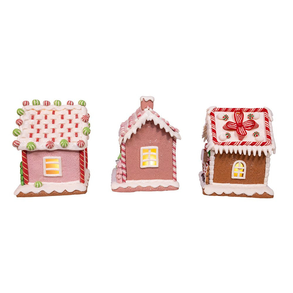 7" Battery Operated LED Lighted Gingerbread House