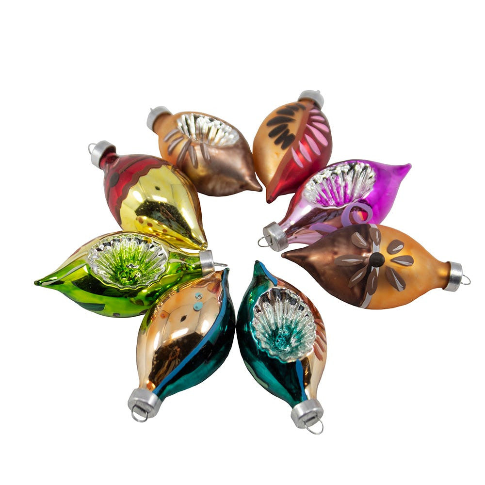 30MM Early Years Miniature Oval Glass Ornaments