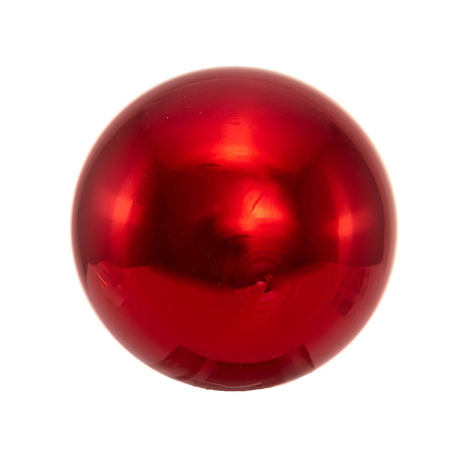 65MM Glass Shiny Red Ball Ornaments