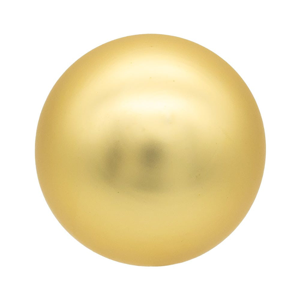 60MM Glass Matte Gold Ball Ornaments