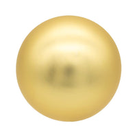 60MM Glass Matte Gold Ball Ornaments