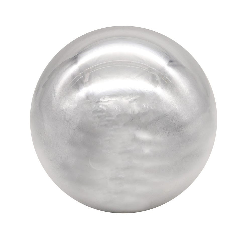 65MM Glass Shiny Silver Ball Ornaments