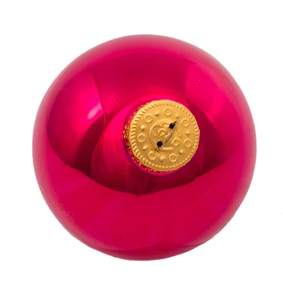 65MM Glass Shiny Multicolored Ball Ornaments