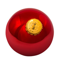 80MM Glass Shiny Red Ball Ornaments