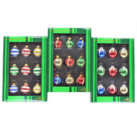 35MM Miniature Decorated Glass Ball Ornaments