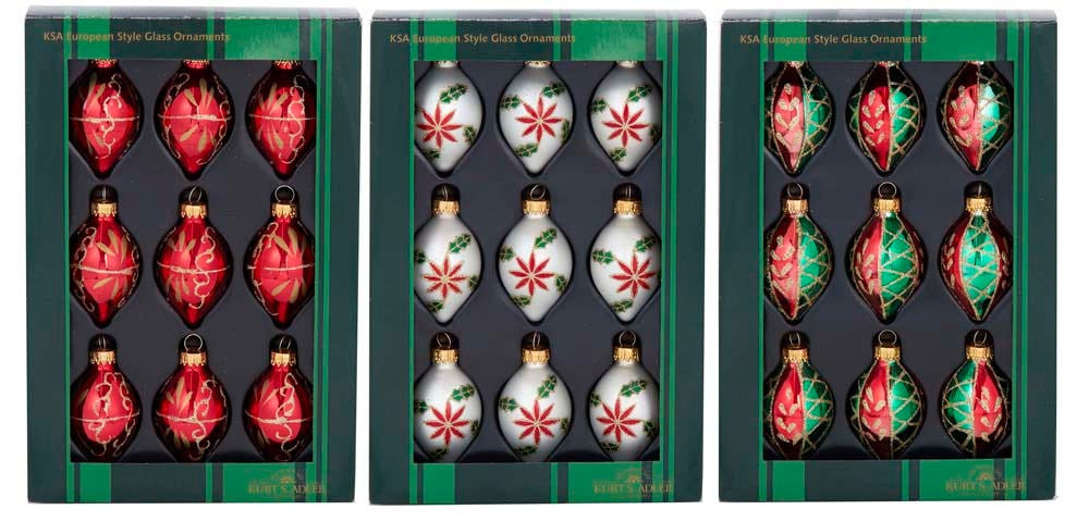 35MM Miniature Drop Glass Ornaments