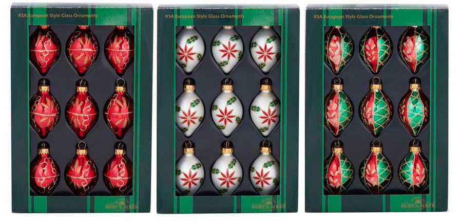35MM Miniature Drop Glass Ornaments